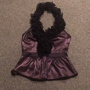 Bebe Halter top